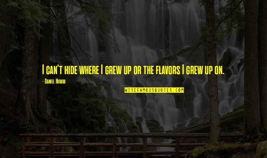 Nostra Aetate Quotes By Daniel Humm: I can't hide where I grew up or