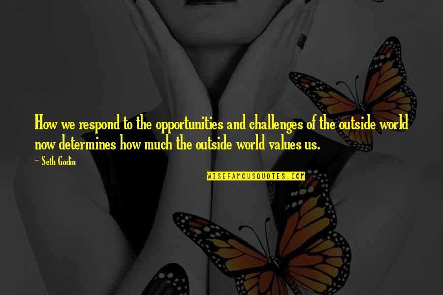 Not Appreciating Wife Quotes By Seth Godin: How we respond to the opportunities and challenges