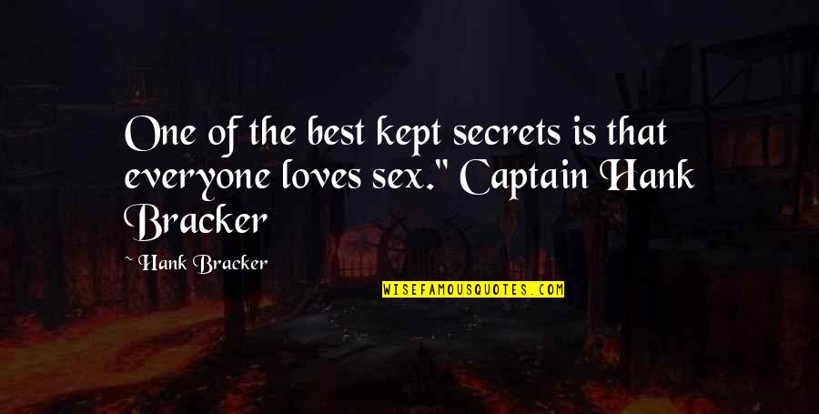 Not Everyone Loves You Quotes By Hank Bracker: One of the best kept secrets is that