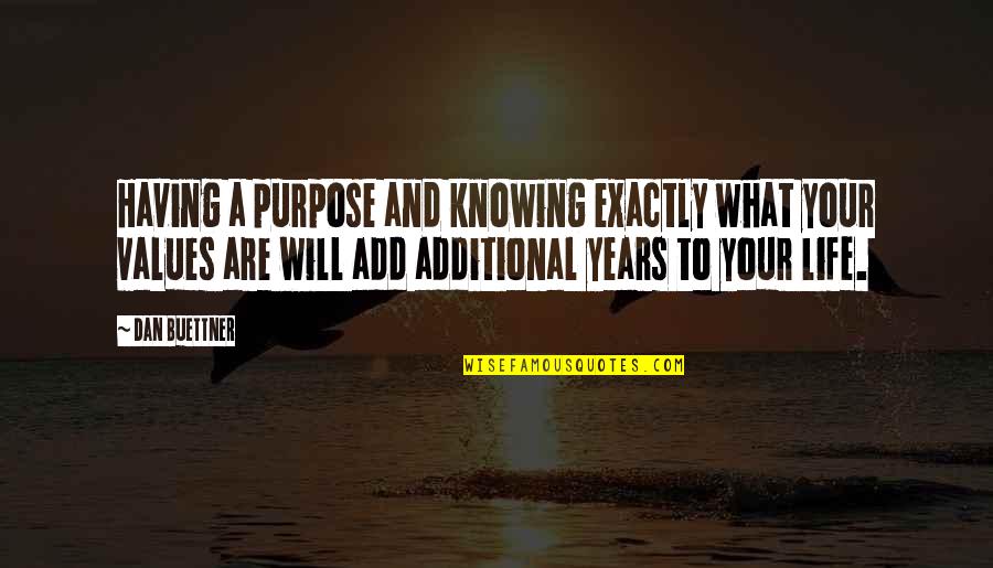Not Knowing Your Purpose Quotes By Dan Buettner: Having a purpose and knowing exactly what your Not Knowing Your Purpose Quotes By Dan Buettner: Having a purpose and knowing exactly what your