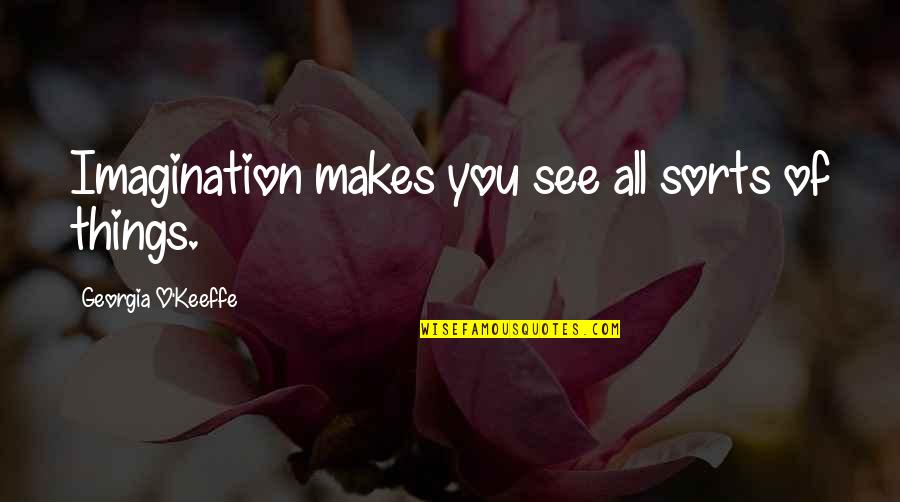 Notched Crossword Quotes By Georgia O'Keeffe: Imagination makes you see all sorts of things. Notched Crossword Quotes By Georgia O'Keeffe: Imagination makes you see all sorts of things.