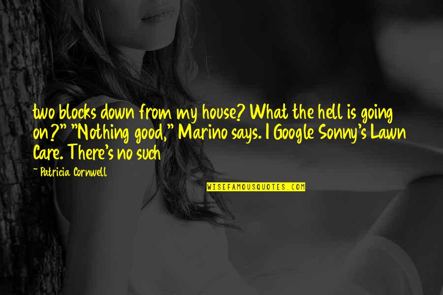 Nothing Going Good Quotes By Patricia Cornwell: two blocks down from my house? What the Nothing Going Good Quotes By Patricia Cornwell: two blocks down from my house? What the