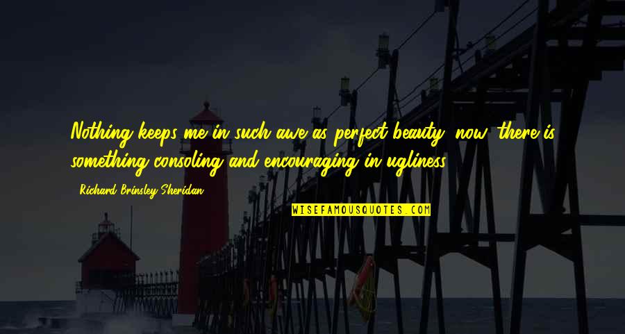 Nothing Is Perfect Quotes By Richard Brinsley Sheridan: Nothing keeps me in such awe as perfect Nothing Is Perfect Quotes By Richard Brinsley Sheridan: Nothing keeps me in such awe as perfect