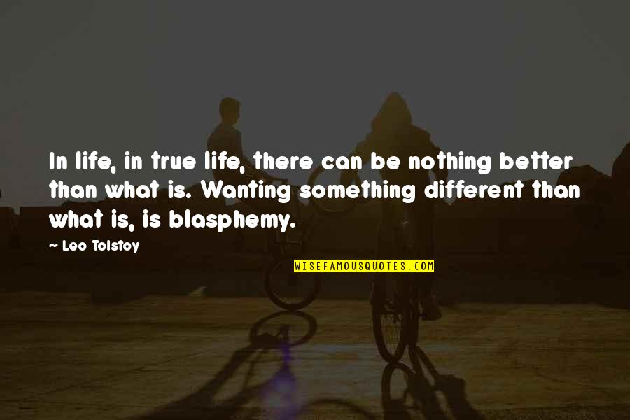 Nothing Is Something Quotes By Leo Tolstoy: In life, in true life, there can be