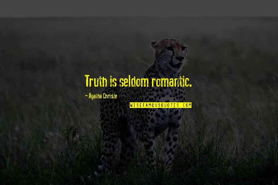 November 1st 2021 Quotes By Agatha Christie: Truth is seldom romantic. November 1st 2021 Quotes By Agatha Christie: Truth is seldom romantic.