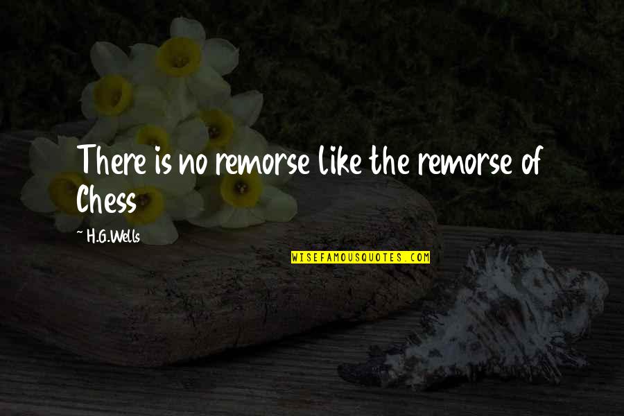 Novinchoob Quotes By H.G.Wells: There is no remorse like the remorse of