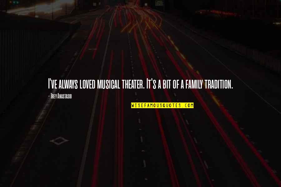 Novitski Joseph Quotes By Trey Anastasio: I've always loved musical theater. It's a bit Novitski Joseph Quotes By Trey Anastasio: I've always loved musical theater. It's a bit