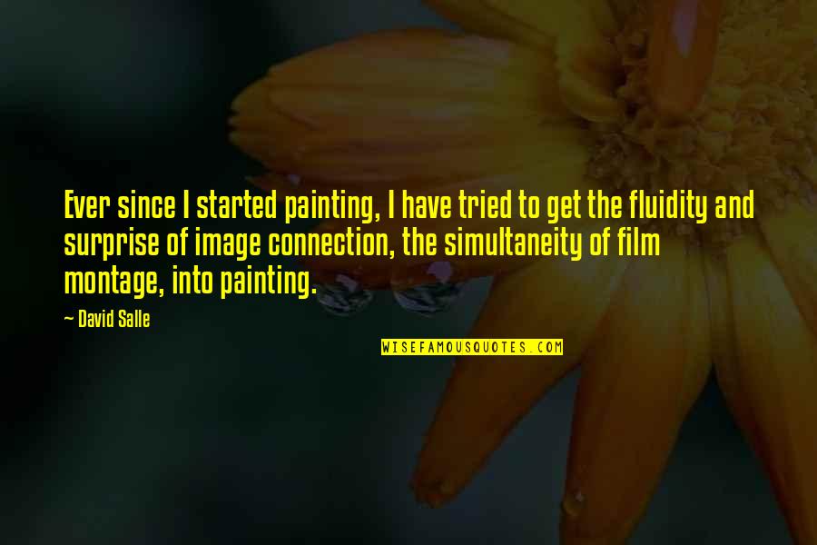 Nowso Cream Quotes By David Salle: Ever since I started painting, I have tried Nowso Cream Quotes By David Salle: Ever since I started painting, I have tried