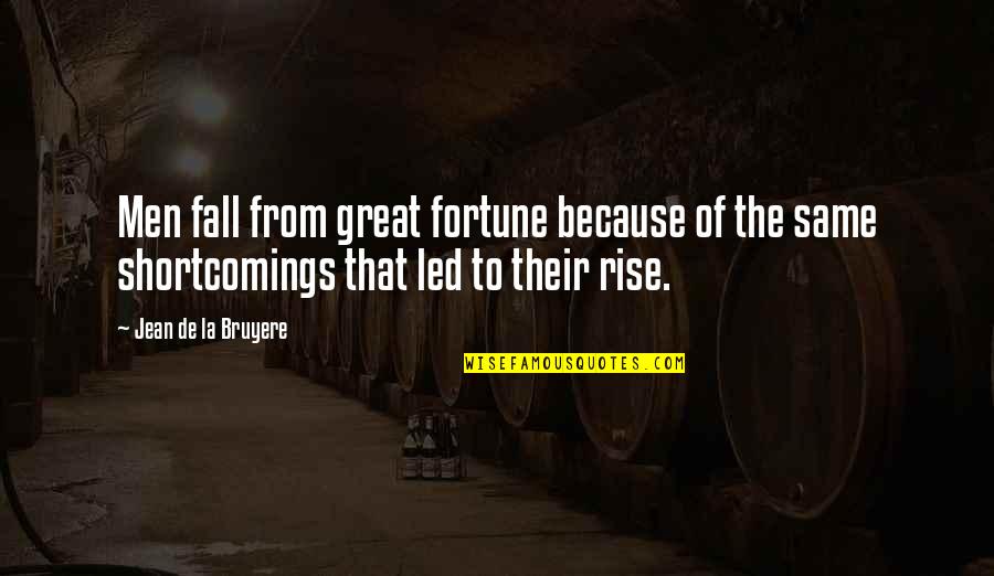Nubila Latin Quotes By Jean De La Bruyere: Men fall from great fortune because of the Nubila Latin Quotes By Jean De La Bruyere: Men fall from great fortune because of the