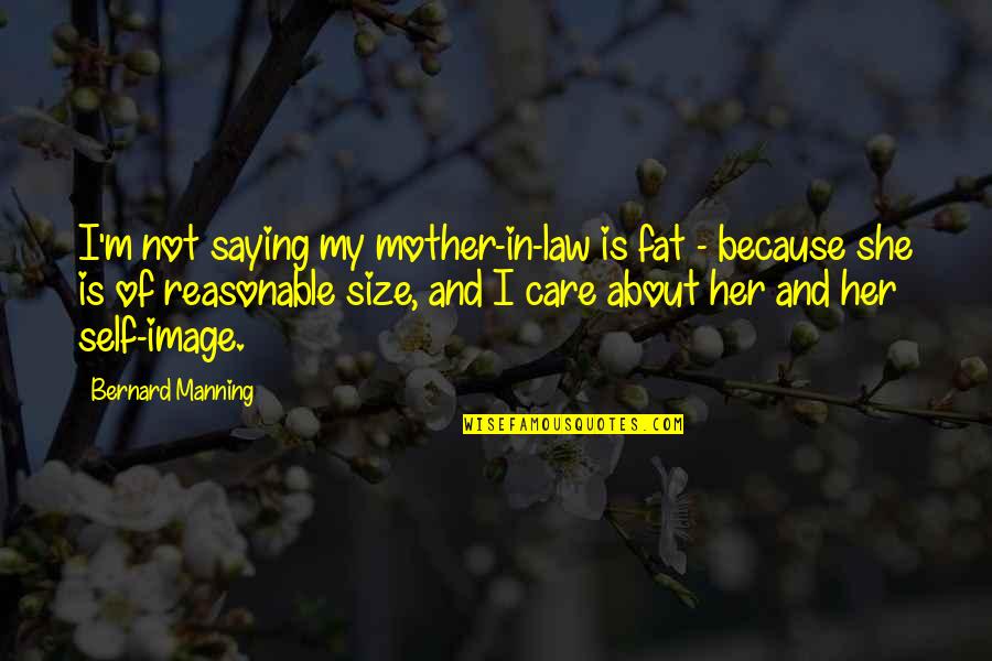 Nucleosynthesis Def Quotes By Bernard Manning: I'm not saying my mother-in-law is fat - Nucleosynthesis Def Quotes By Bernard Manning: I'm not saying my mother-in-law is fat -