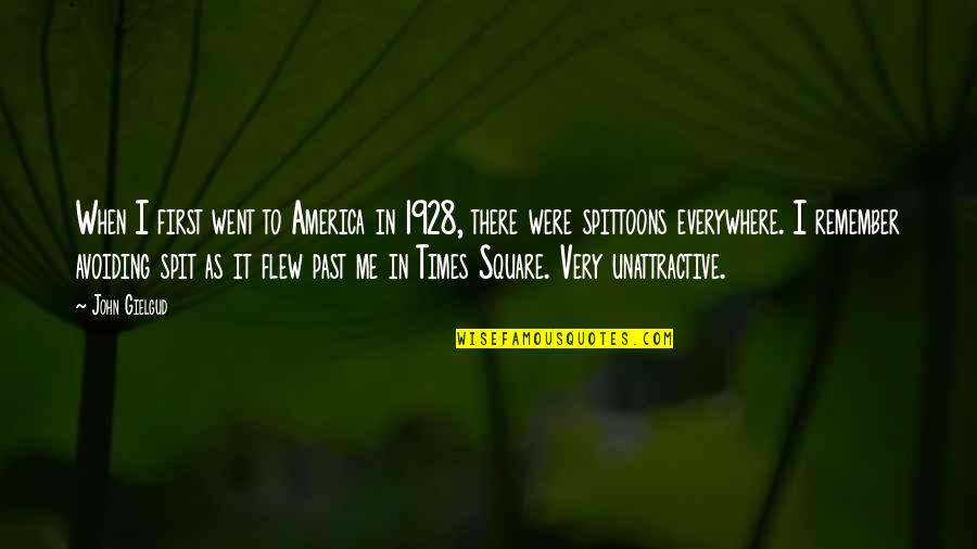 Nuketown Zombies Quotes By John Gielgud: When I first went to America in 1928, Nuketown Zombies Quotes By John Gielgud: When I first went to America in 1928,