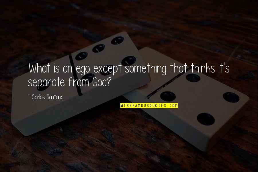 Nurd Quotes By Carlos Santana: What is an ego except something that thinks Nurd Quotes By Carlos Santana: What is an ego except something that thinks