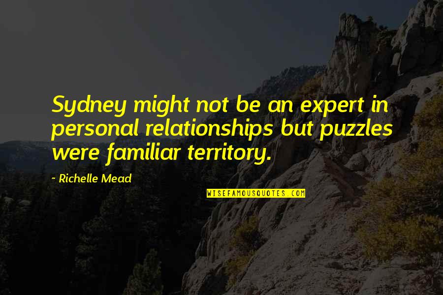 Nwa Best Song Quotes By Richelle Mead: Sydney might not be an expert in personal