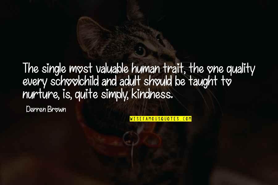 Nydamax Quotes By Derren Brown: The single most valuable human trait, the one