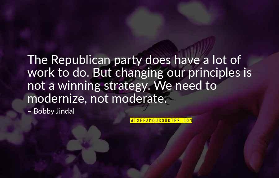 O P Jindal Quotes By Bobby Jindal: The Republican party does have a lot of