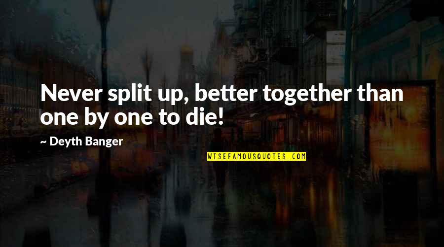 Oanda Converter Quotes By Deyth Banger: Never split up, better together than one by