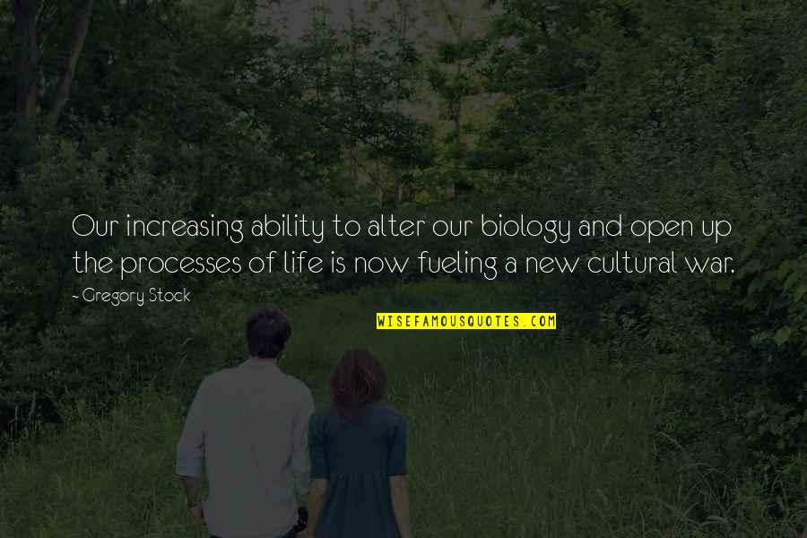 Obesidad Quotes By Gregory Stock: Our increasing ability to alter our biology and Obesidad Quotes By Gregory Stock: Our increasing ability to alter our biology and