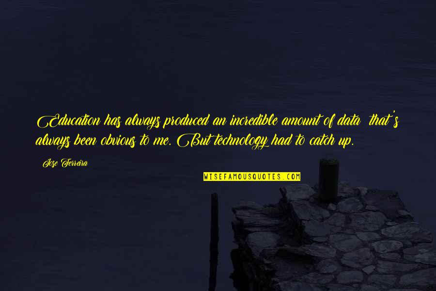 Obvious Quotes By Jose Ferreira: Education has always produced an incredible amount of Obvious Quotes By Jose Ferreira: Education has always produced an incredible amount of