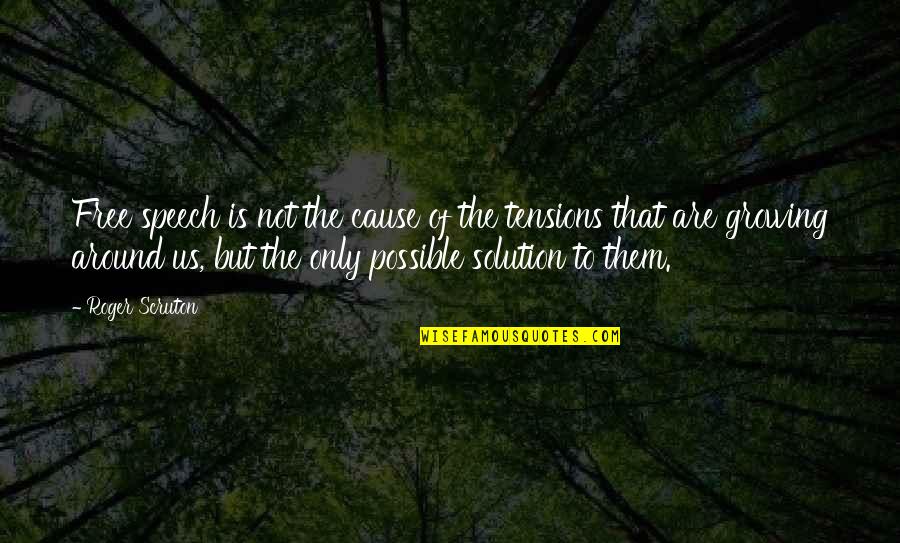 Occipital Lymph Quotes By Roger Scruton: Free speech is not the cause of the Occipital Lymph Quotes By Roger Scruton: Free speech is not the cause of the