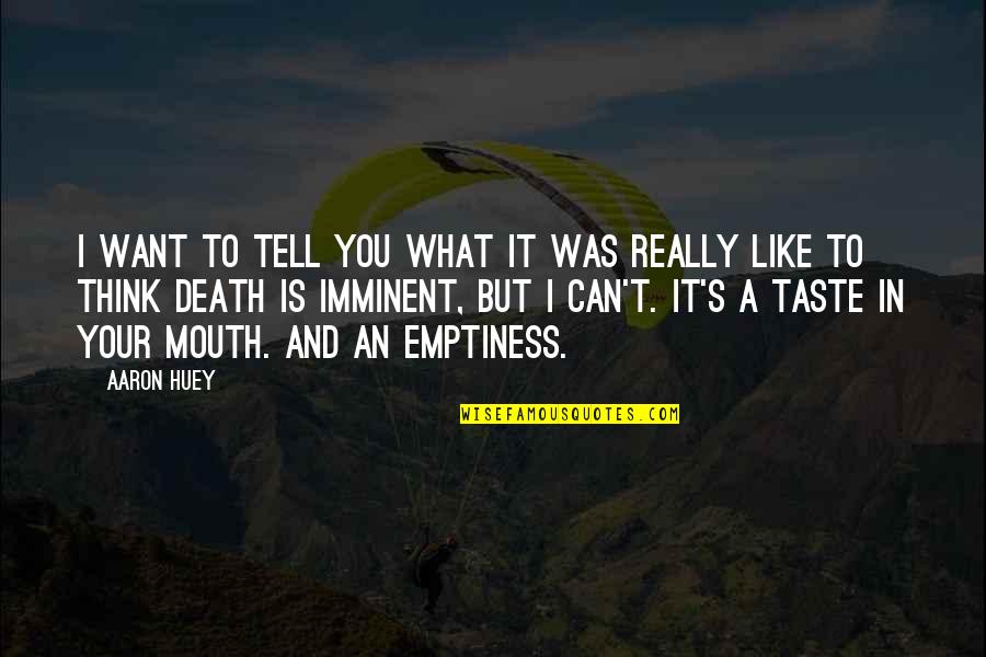 October 1st Inspirational Quotes By Aaron Huey: I want to tell you what it was