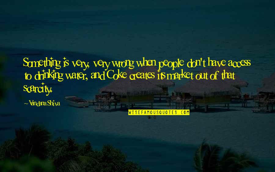 Odorata Flower Quotes By Vandana Shiva: Something is very, very wrong when people don't Odorata Flower Quotes By Vandana Shiva: Something is very, very wrong when people don't