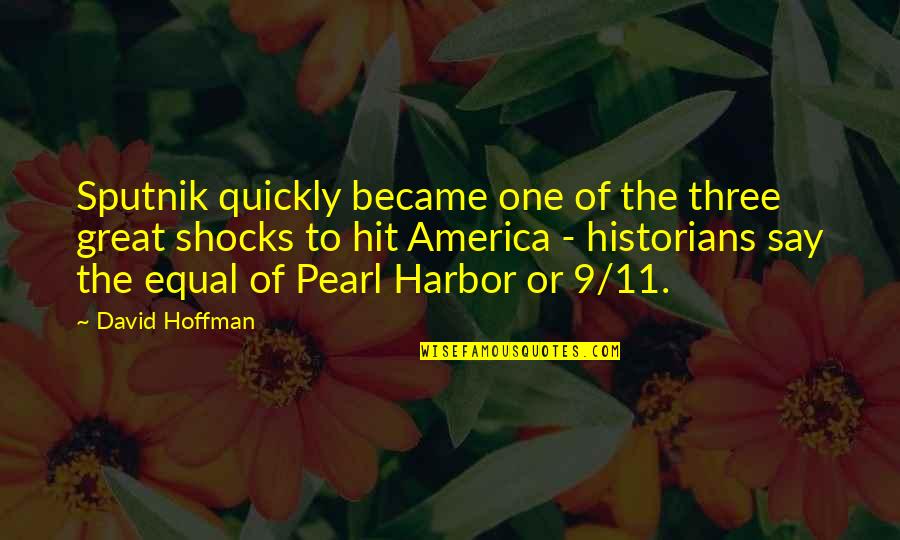 Odoreu Quotes By David Hoffman: Sputnik quickly became one of the three great Odoreu Quotes By David Hoffman: Sputnik quickly became one of the three great
