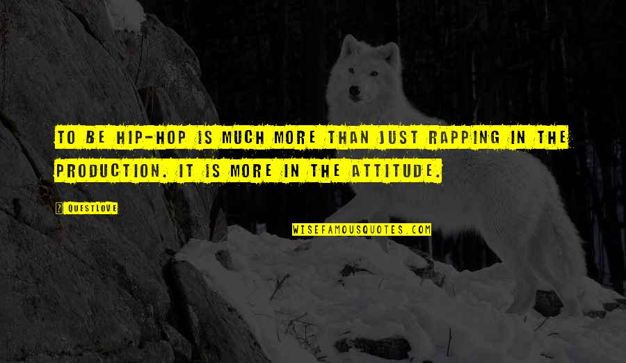 Odysseus Character Quotes By Questlove: To be hip-hop is much more than just Odysseus Character Quotes By Questlove: To be hip-hop is much more than just