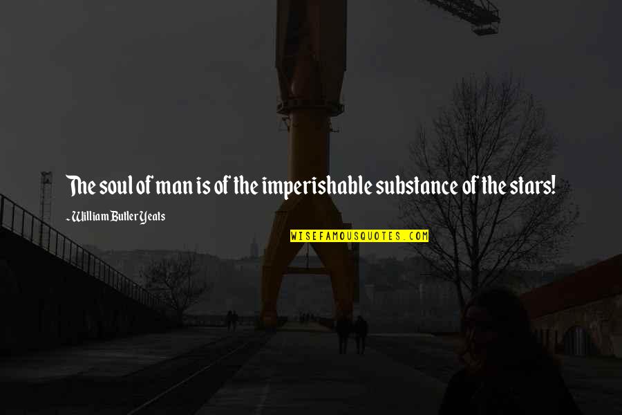 Oenone Quotes By William Butler Yeats: The soul of man is of the imperishable