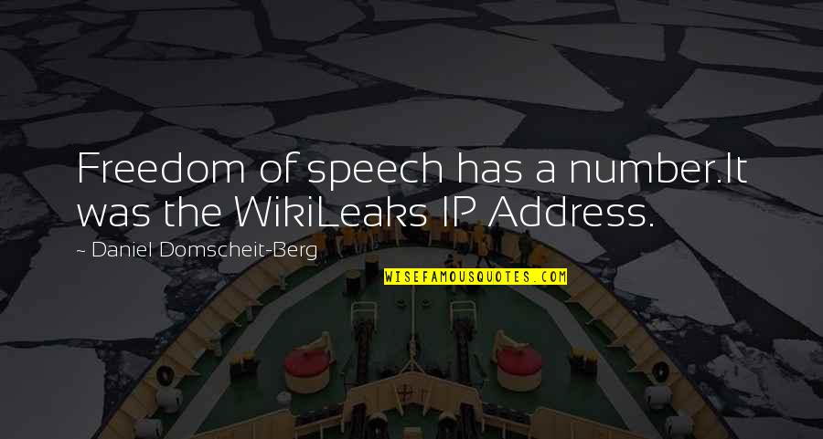 Office Timings Quotes By Daniel Domscheit-Berg: Freedom of speech has a number.It was the Office Timings Quotes By Daniel Domscheit-Berg: Freedom of speech has a number.It was the