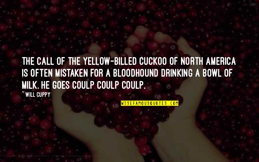 Oh God Plz Help Me Quotes By Will Cuppy: The call of the yellow-billed cuckoo of North