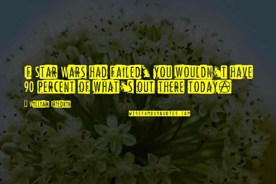 Oleksiy Torokhtiy Quotes By William Friedkin: If Star Wars had failed, you wouldn't have