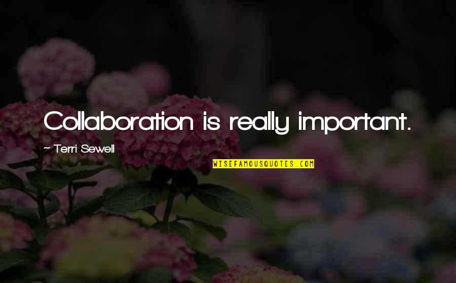 Olika Hand Quotes By Terri Sewell: Collaboration is really important. Olika Hand Quotes By Terri Sewell: Collaboration is really important.