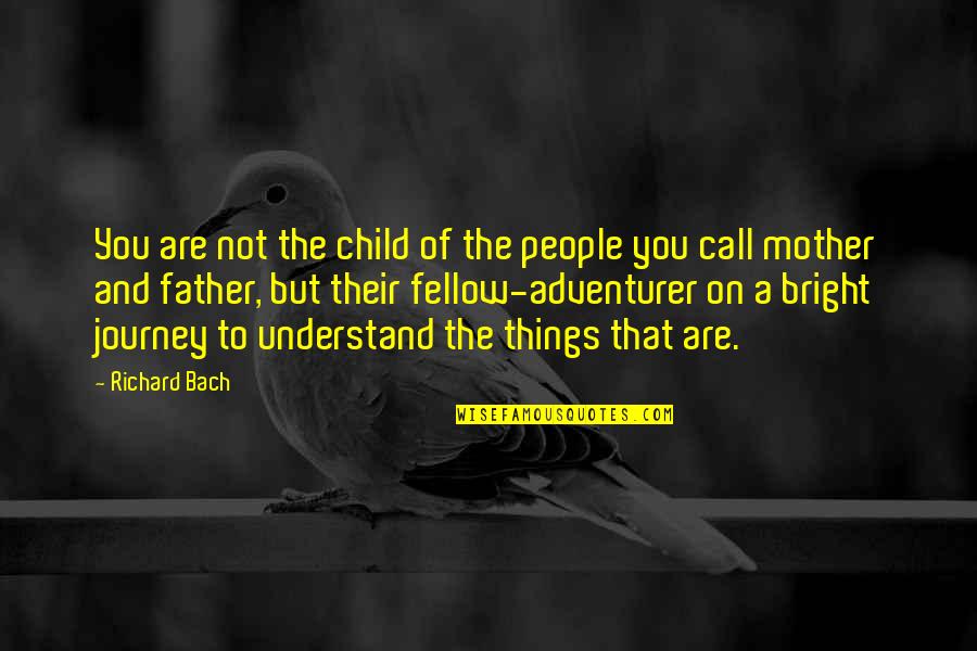 On The Journey Quotes By Richard Bach: You are not the child of the people