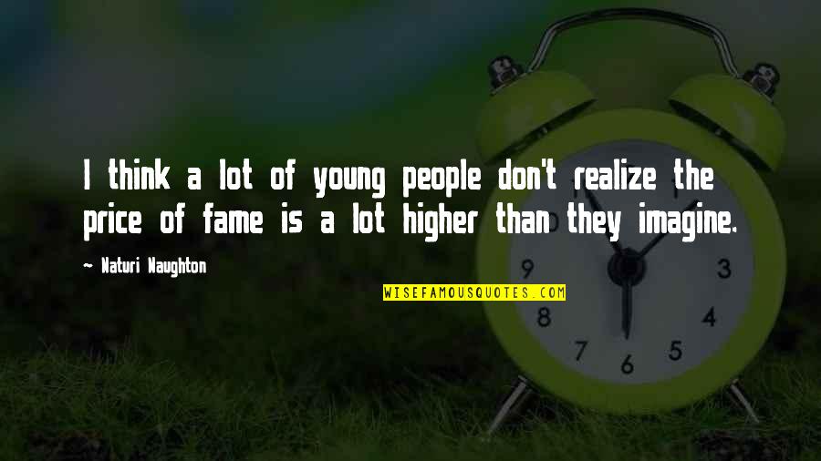 One Direction Cute Facts Quotes By Naturi Naughton: I think a lot of young people don't One Direction Cute Facts Quotes By Naturi Naughton: I think a lot of young people don't