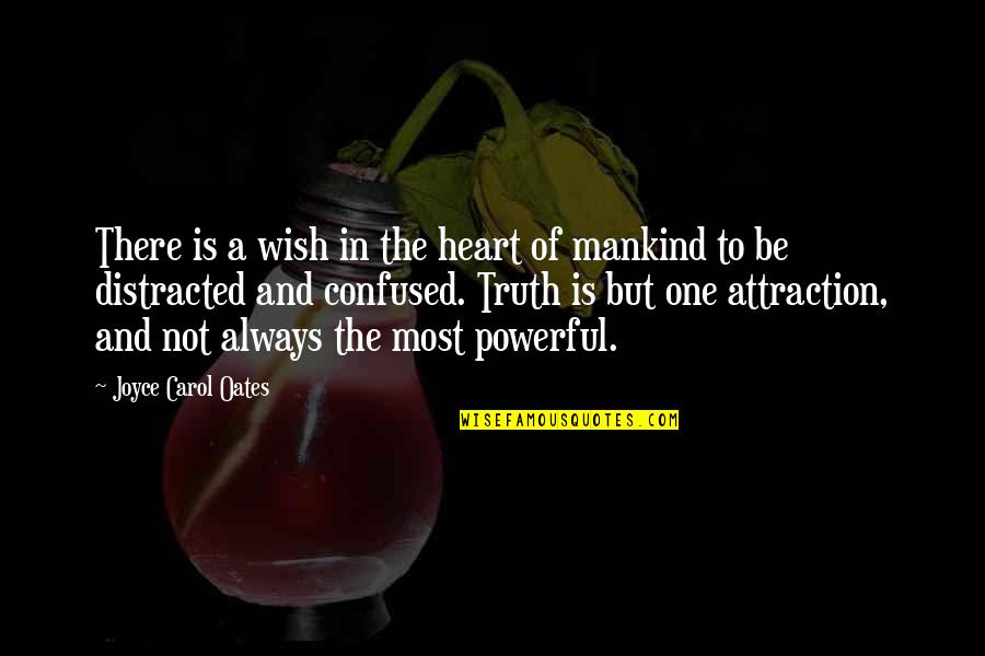 One Heart Love Quotes By Joyce Carol Oates: There is a wish in the heart of