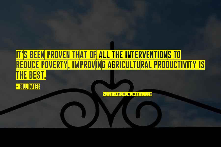 One Punch Man Best Quotes By Bill Gates: It's been proven that of all the interventions