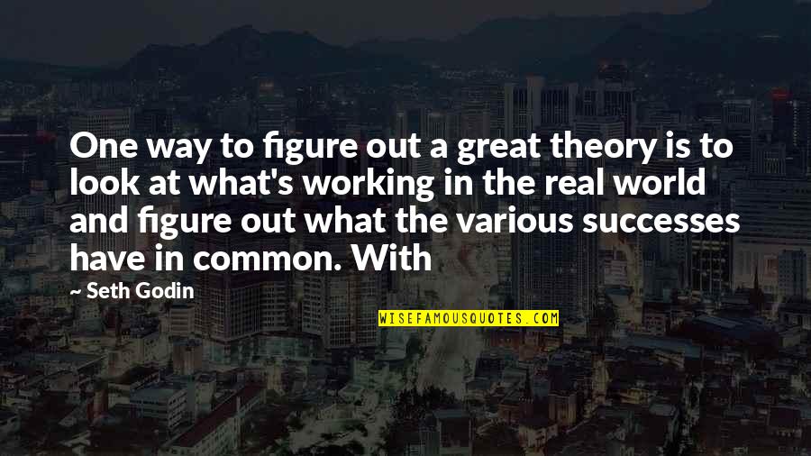 One Way In One Way Out Quotes By Seth Godin: One way to figure out a great theory