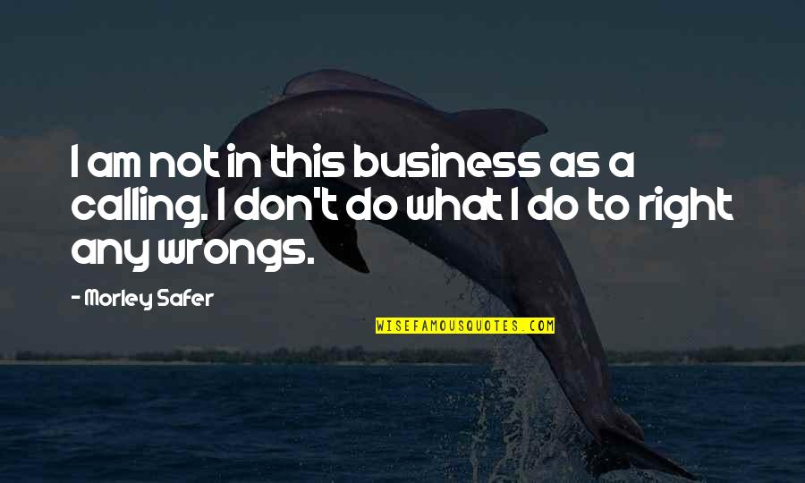 Online Birthday Celebration Quotes By Morley Safer: I am not in this business as a