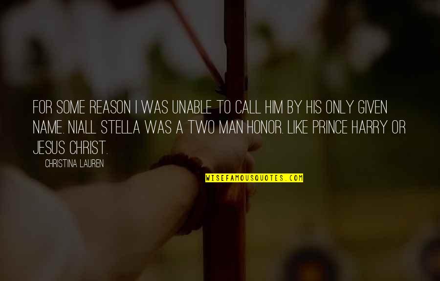 Only Man I Love Quotes By Christina Lauren: For some reason I was unable to call Only Man I Love Quotes By Christina Lauren: For some reason I was unable to call
