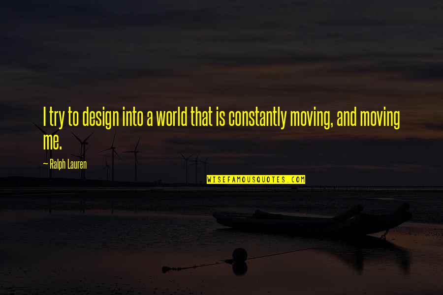Onstads Insurance Quotes By Ralph Lauren: I try to design into a world that