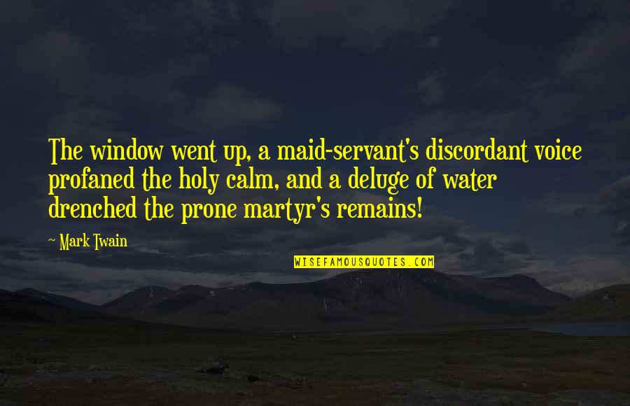 Ontology Wallet Quotes By Mark Twain: The window went up, a maid-servant's discordant voice Ontology Wallet Quotes By Mark Twain: The window went up, a maid-servant's discordant voice