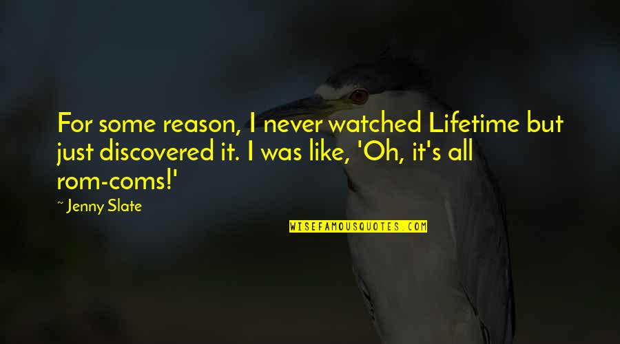 Optimus Prime Movie Quotes By Jenny Slate: For some reason, I never watched Lifetime but Optimus Prime Movie Quotes By Jenny Slate: For some reason, I never watched Lifetime but