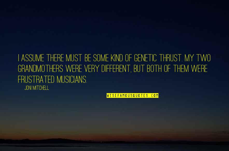 Oraghallaigh Quotes By Joni Mitchell: I assume there must be some kind of Oraghallaigh Quotes By Joni Mitchell: I assume there must be some kind of