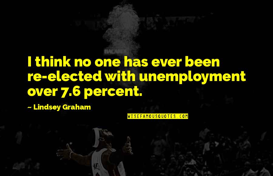 Orar Upit Quotes By Lindsey Graham: I think no one has ever been re-elected