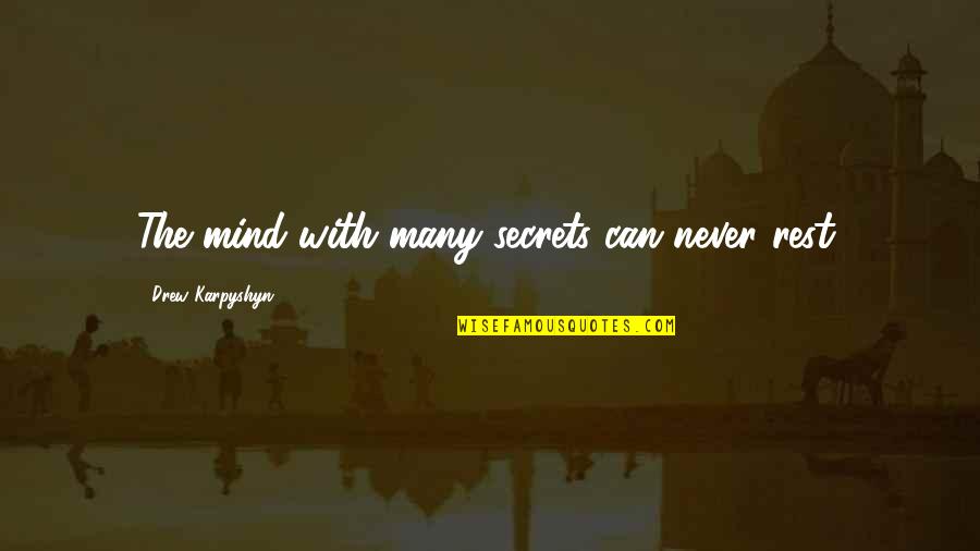Orcc Stock Quotes By Drew Karpyshyn: The mind with many secrets can never rest. Orcc Stock Quotes By Drew Karpyshyn: The mind with many secrets can never rest.