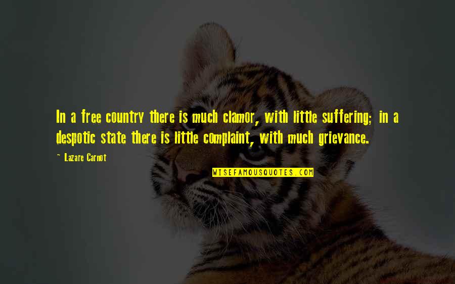 Orizzonte Shop Quotes By Lazare Carnot: In a free country there is much clamor, Orizzonte Shop Quotes By Lazare Carnot: In a free country there is much clamor,
