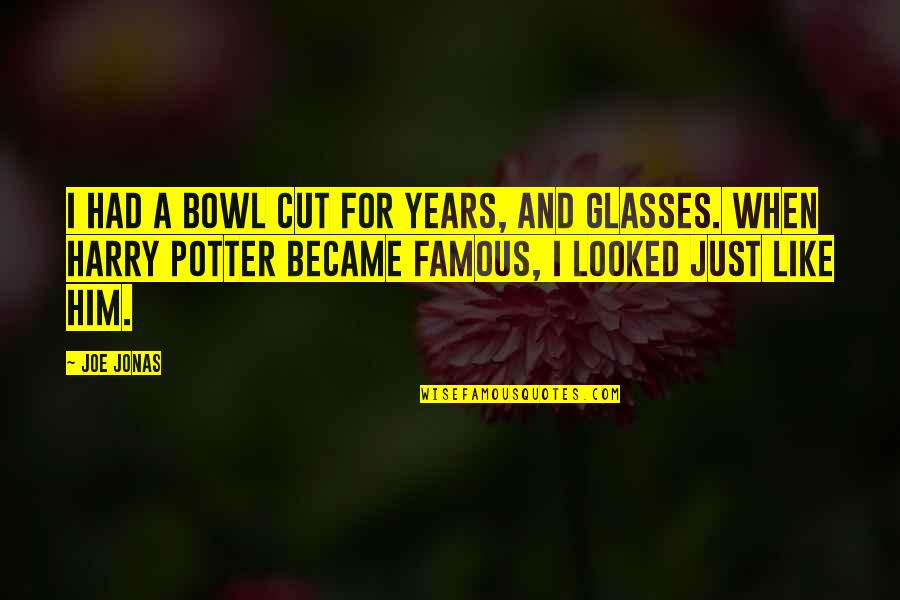 Ornithopter Leonardo Quotes By Joe Jonas: I had a bowl cut for years, and