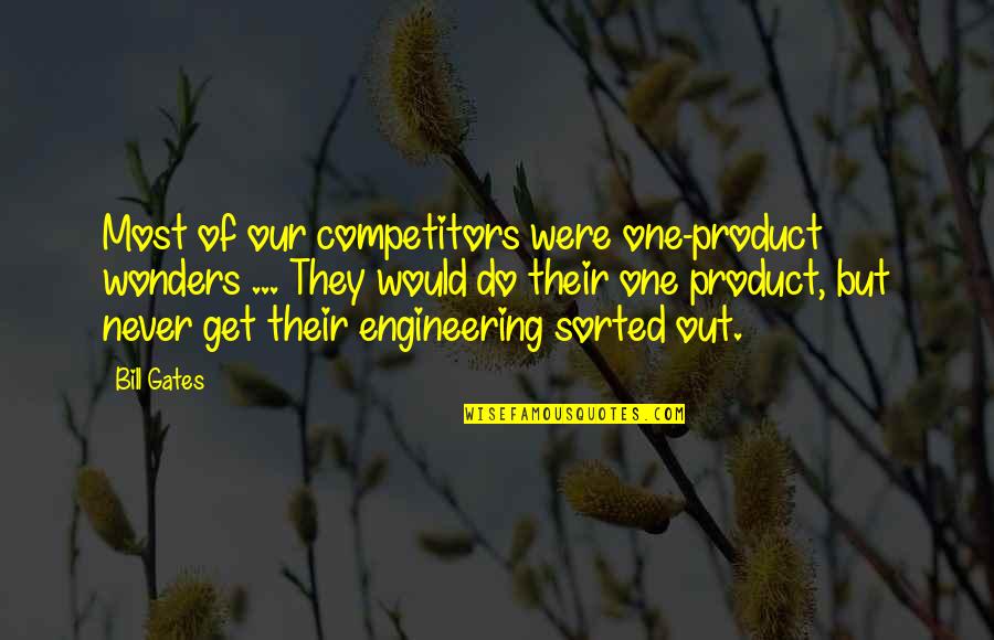 Ortlieb Rack Quotes By Bill Gates: Most of our competitors were one-product wonders ... Ortlieb Rack Quotes By Bill Gates: Most of our competitors were one-product wonders ...