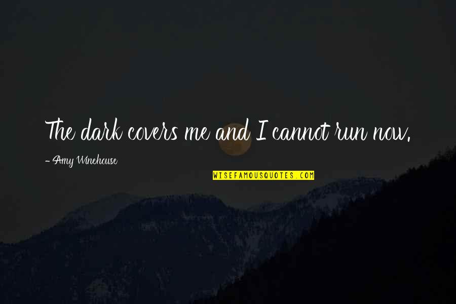 Os X Mavericks Quotes By Amy Winehouse: The dark covers me and I cannot run