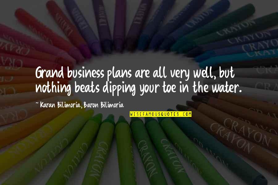 Osudov Quotes By Karan Bilimoria, Baron Bilimoria: Grand business plans are all very well, but Osudov Quotes By Karan Bilimoria, Baron Bilimoria: Grand business plans are all very well, but